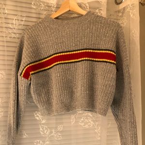 Crop top sweater